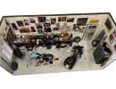 harley davidson werkstatt diorama