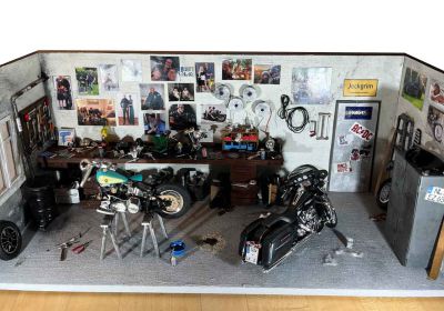 Geschenk für einen passionierten Harley- Schrauber.