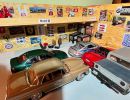 diorama petrolhead scheune autos roller